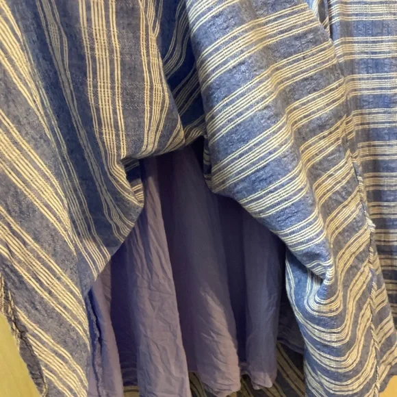 Women Large Vintage Country Girl Picnic Dress Button Down Chest Collar - Picture 3 of 7